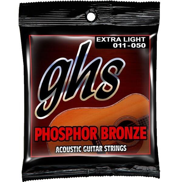 GHS Phosphor Bronze Extra Light 011"/050"
