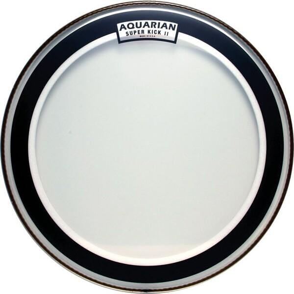 Aquarian Super-Kick Clear 2 Ply 22"
