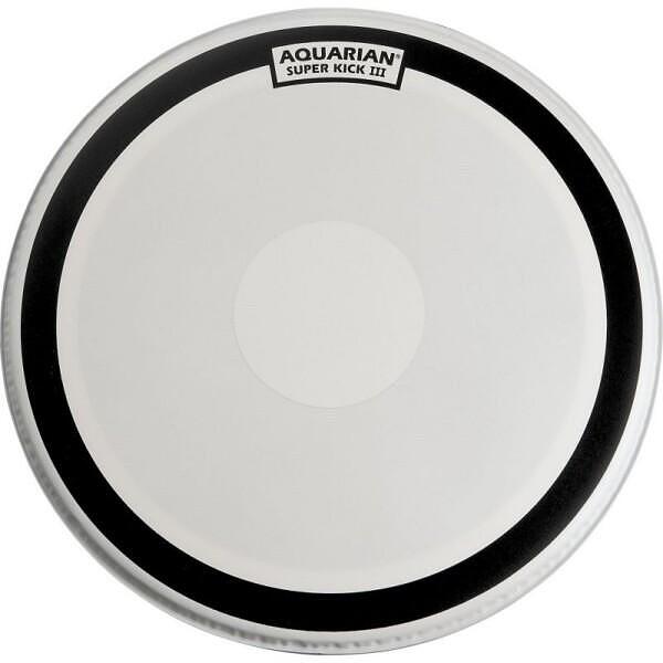 Aquarian Super-Kick Texture Coated 1 Ply w/ Power Dot 22"