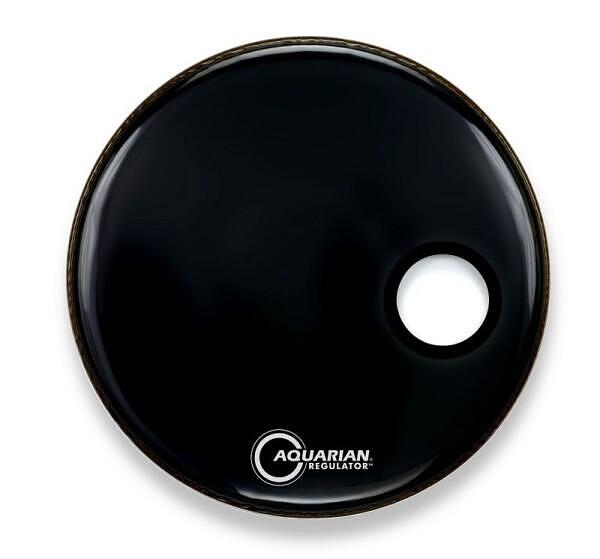 Aquarian Regulator Small Port W/Ring Black 22"