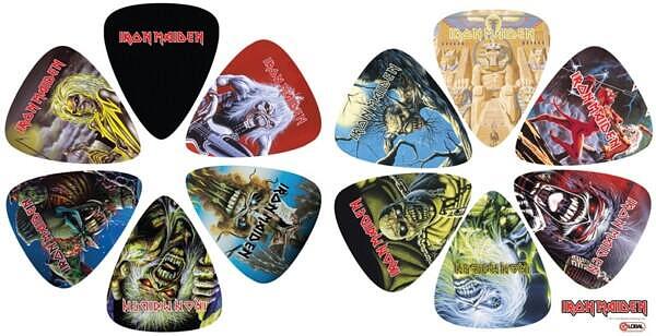 Perri's LP12-INM1 12 Pick Pack Iron Maiden