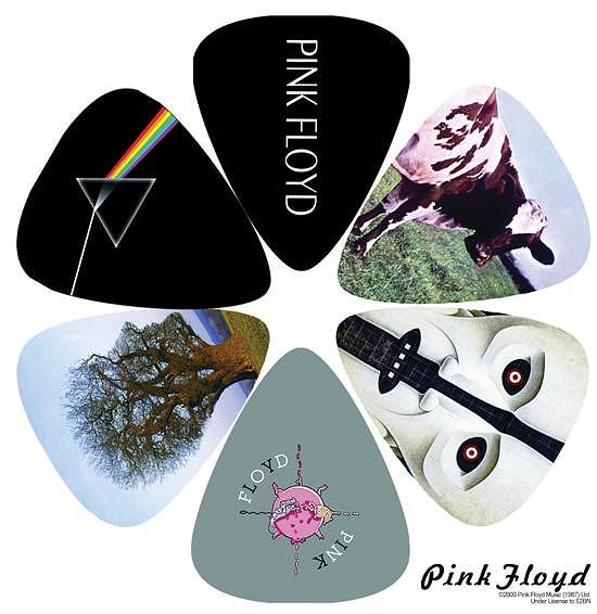 Perri's LP-PF1 6 Pick Pack Pink Floyd Dark Side