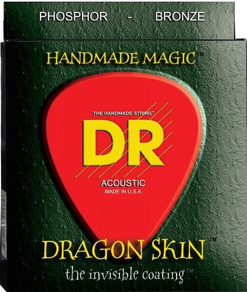 DR Strings K3 Dragon Skin Acoustic Medium 012"/054"