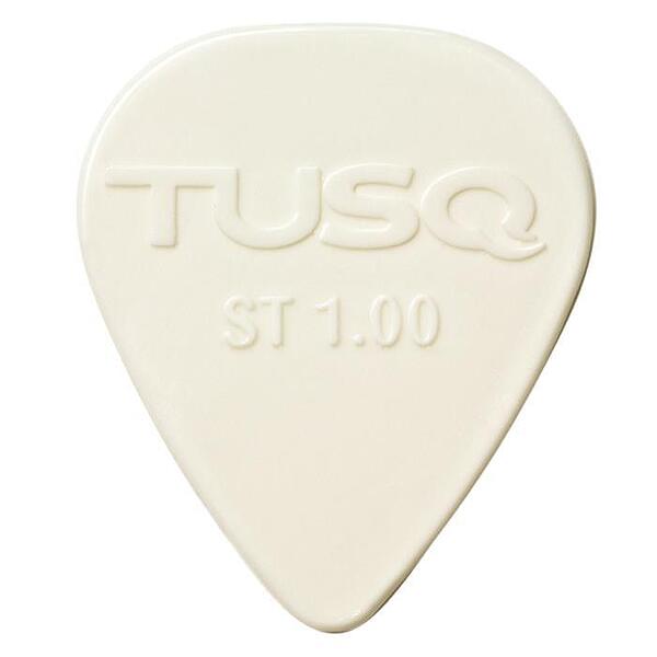 Graph Tech TUSQ Standard Pick 1.00mm, Bright, White