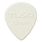 Graph Tech TUSQ Tear Drop Pick 1.00mm, Bright, White