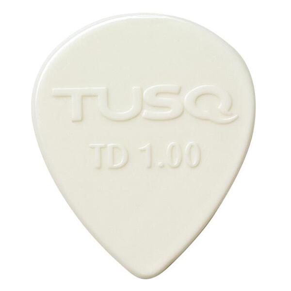 Graph Tech TUSQ Tear Drop Pick 1.00mm, Bright, White