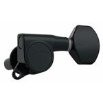 Framus Machine Head Black Left, Locking