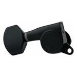 Framus Machine Head Black Right, Locking