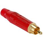 Amphenol RCA Series Male Cable Red