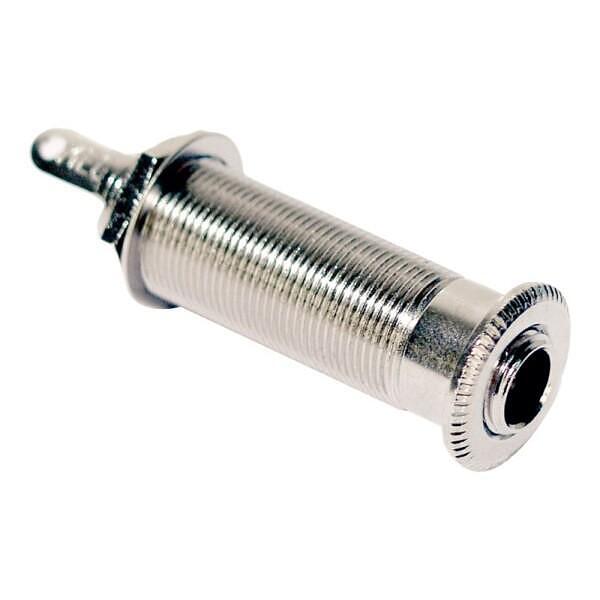 MEC Stereo Jack For Electric Guitar, Chrome