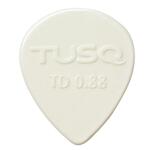 Graph Tech TUSQ Tear Drop Pick 0.88mm, Bright, White