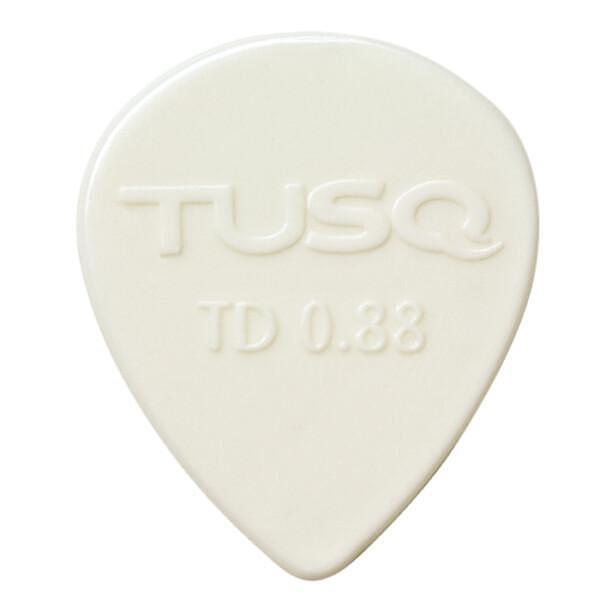 Graph Tech TUSQ Tear Drop Pick 0.88mm, Bright, White