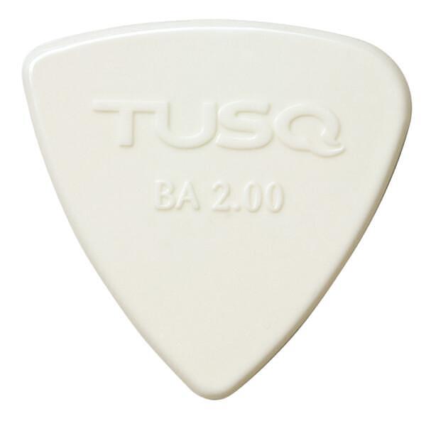 Graph Tech TUSQ Bi-Angle Pick 2.00mm, Bright, White