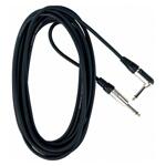 Rockcable Instrument Cable AD 6mm, 6m, Angled, Black