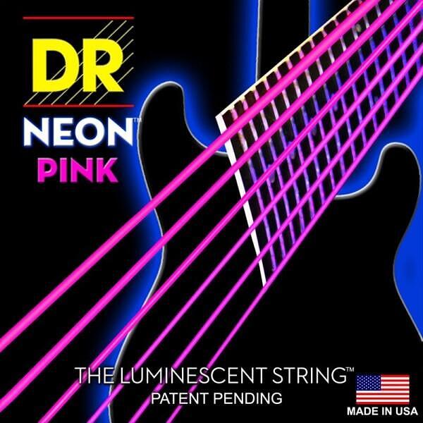 DR Strings K3 Neon Pink Lite 009"/042"