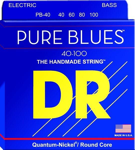 DR Strings Pure Blues Bass 040"/100" w/ Quantum Nickel Alloy