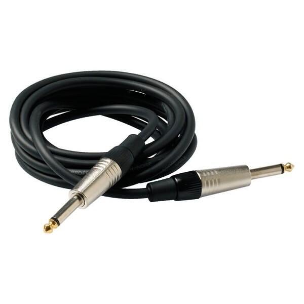 Rockcable Instrument Cable AD 7mm, 3m, Straight, Black