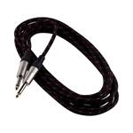 Rockcable Instrument Cable AD 7mm, 3m, Straight, Textile, Black