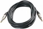 Rockcable Instrument Cable AD 6mm, 9m, Straight, Black