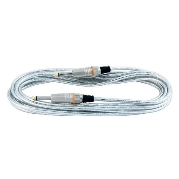 Rockcable Instrument Cable AD 7mm, 5m, Straight, Silver