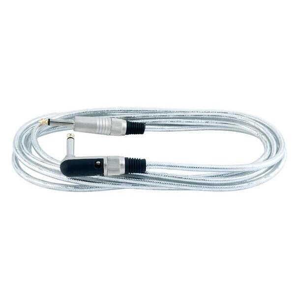 Rockcable Instrument Cable AD 7mm, 6m, Angled, Silver
