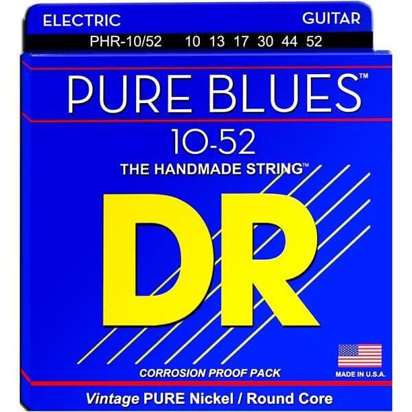 DR Strings Pure Blues Medium To Heavy 010"/052"