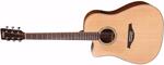 Vintage LVEC501N Electro-Acoustic Guitar with USB, Left Handed