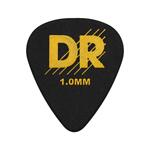 DR Strings Black Delrin Pick Heavy 1.00mm