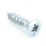 Framus Jack And Pickguard Countersunk Screw, 3x12 mm, Chrome
