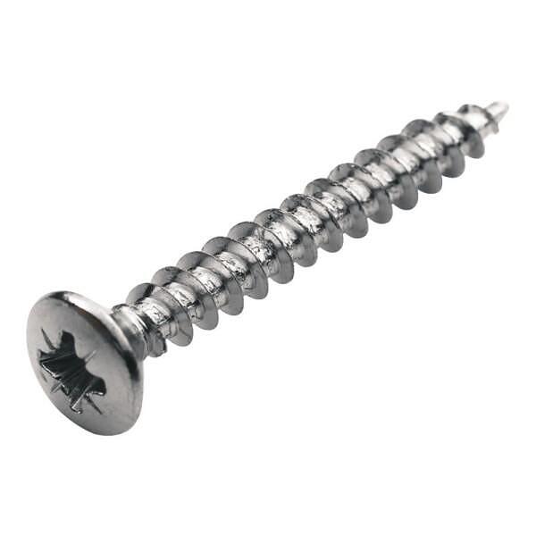 Neck Screw, 4,5 x 35mm, Chrome