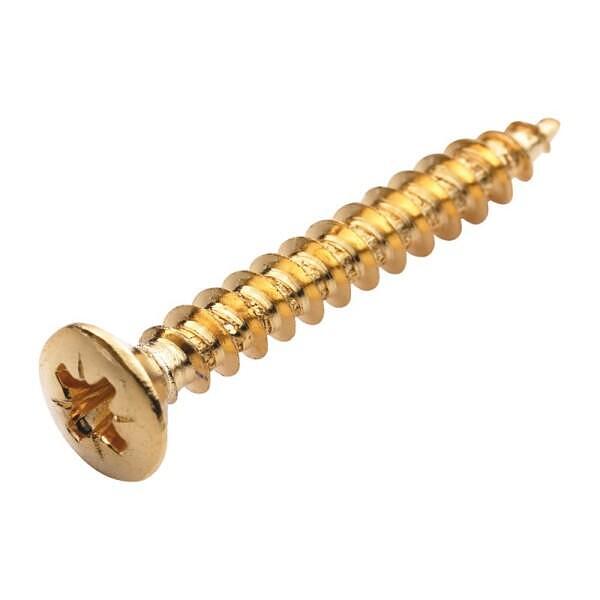 Neck Screw, 4,5 x 35mm, Gold