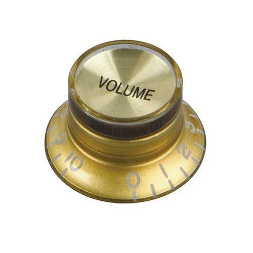 Guitar Tech Control Knob SGK-GG4V, SG-Type, Volume, Gold/Gold Top