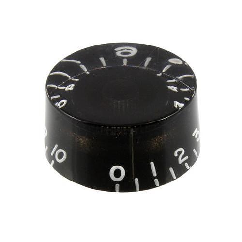 Guitar Tech Control Knob SPK-B5, Speed Knob, Black