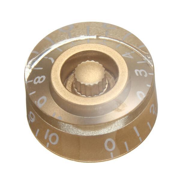 Guitar Tech Control Knob SPK-G6, Speed Knob, Gold