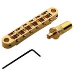 TonePros Metric Tuneomatic Bridge, Large Posts, Gold