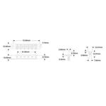 TonePros Tuneomatic Bridge, Notched Saddles, Gold