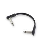 RockBoard Flat Patch Cable, Black, 10 cm