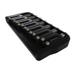 Hipshot Fixed Guitar Bridge, 7 String, .125, Black