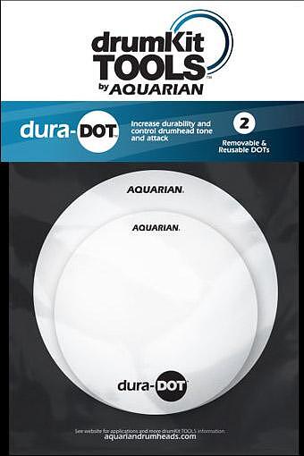 Aquarian Dura-Dot Drumhead Tone Modifiers 2pcs.