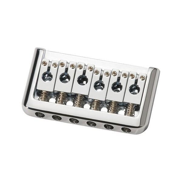 Framus 1-Piece Guitar Bridge, Chrome