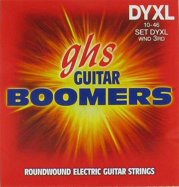GHS Boomers, Wound 3rd, Extra Light 010"/046"