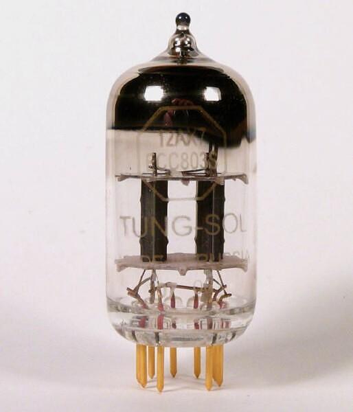 Tung-Sol ECC803S/12AX7 Preamp Tube, Gold Pins