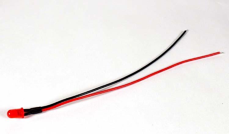 Electro-Harmonix Red LED L513SRD-W5-26 1/4"