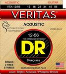DR Strings VERITAS Acoustic Strings w/ ACT, Light 012"/054"