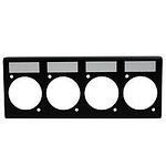 Best-Tronics 4 Port Side Mountable Pedalboard Panel