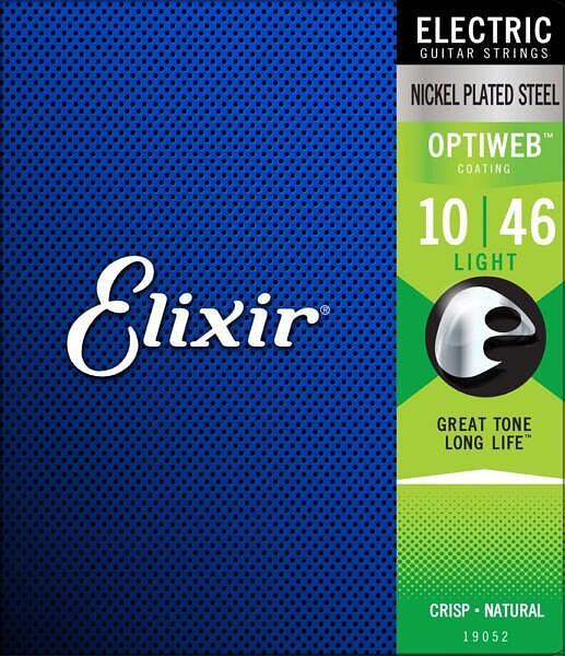 Elixir Electric Optiweb Coating, Light 010"/046"