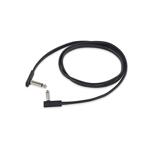 RockBoard Flat Patch Cable, Black, 120 cm