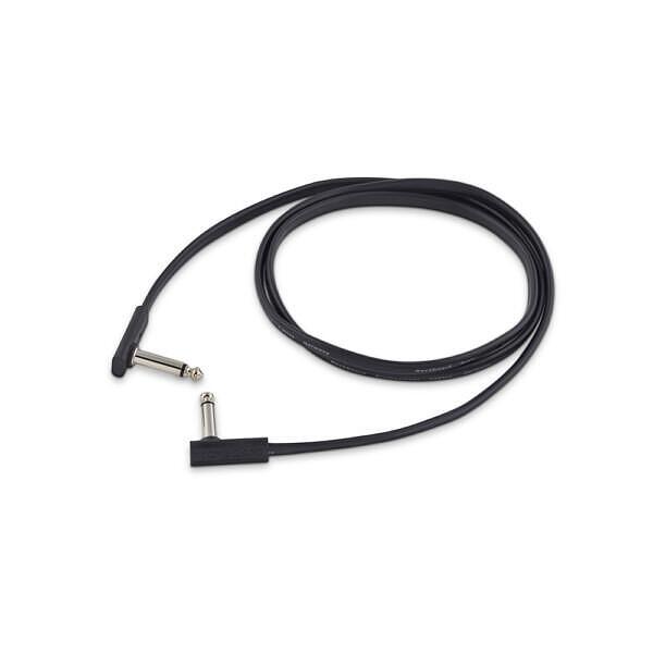 RockBoard Flat Patch Cable, Black, 120 cm