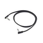 RockBoard Flat Patch Cable, Black, 140 cm