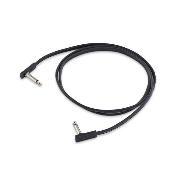 RockBoard Flat Patch Cable, Black, 140 cm